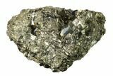 Gleaming Pyrite Crystal Cluster - Peru #138138-1